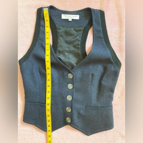 Trina Turk Confetti Vest Size 6 - Picture 6 of 8